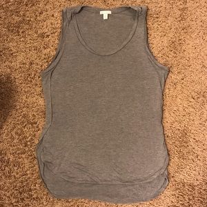 Cute slit side grey tank size M from GAP